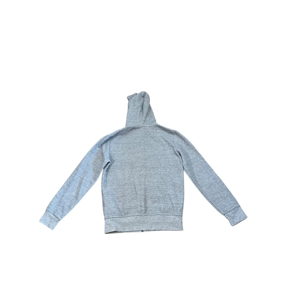 Polo‎ Ralph Lauren Mens Grey Full Zip Hoodie Sweatshirt Size S Black Pony Logo